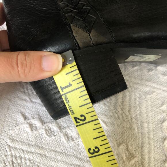 Clarks Maypearl Fawn Fashion Leather Ankle Boot Women’s Size 7 Western Moto Boho - Picture 11 of 15